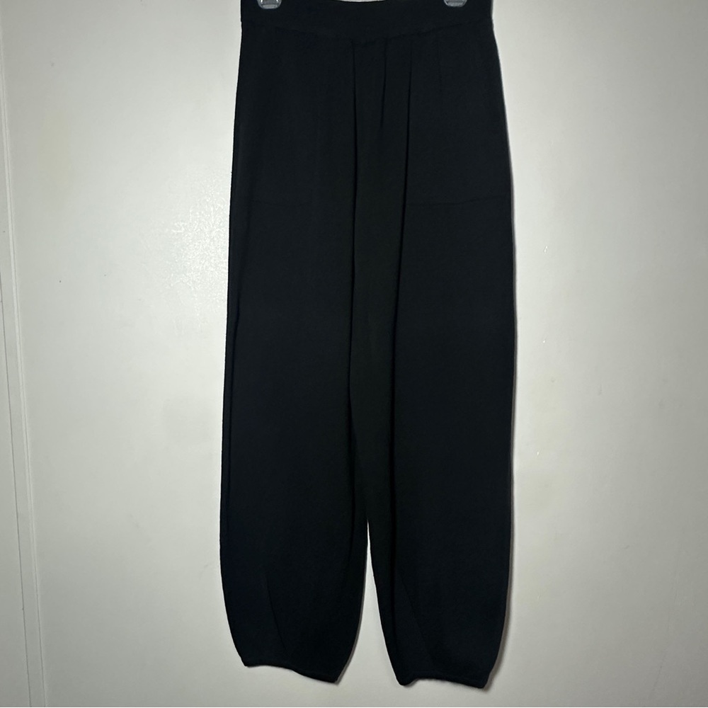 Woman’s Two Piece Long Sleeve Knit Sweater Oversized Wide Leg Joggers Large - Picture 9 of 12